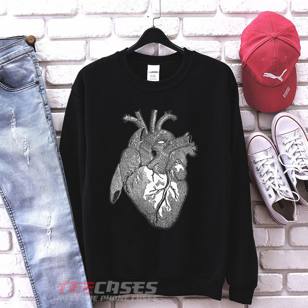 anatomical heart Sweatshirt - Teecases.com